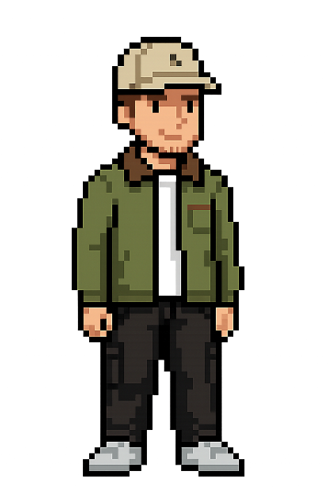 Avatar pixel art de Rémi Hogge
